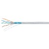 Кабель витая пара F/UTP кат.5E 4х2х24AWG solid PVC нг(А)-LS FTP-4P-Cat.5e-SOLID-GY сер. (уп.305м) Ca