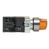 Переключатель BD33 3P с желт. подсветкой 24В NO PROxima EKF xb2-bk33-y-24