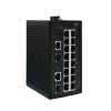 Коммутатор промышленный неуправляемый Ethernet 16х10/100BaseT 2х100/1000BaseX SFP SE NSETU118T16X02A
