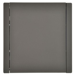 Розетка СП FORTE&PIANO 16А IP44 FP321 с заземл. защ. шторки с крышкой винт. крепл. сер. IEK FP-R16-1