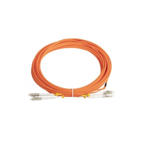 Патч-корд FC-D2-50-LC/PR-LC/PR-H-10M-LSZH-OR волоконно-оптический (шнур) MM 50/125 LC-LC 2мм duplex