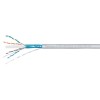 Кабель витая пара F/UTP кат.6 4х2х23AWG solid PVC нг(А)-LS FTP-4P-Cat.6-SOLID-GY сер. (уп.305м) Cabe