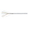 Кабель витая пара SF/UTP кат.5E 4х2х24AWG patch PVC нг(А)-LS SFTP-4P-Cat.5e-PATCH-GY сер. (уп.305м)