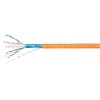 Кабель витая пара F/UTP кат.6 4х2х23AWG solid LSZH нг(А)-HF FTP-4P-Cat.6-SOLID-LSZH оранж. (уп.305м)
