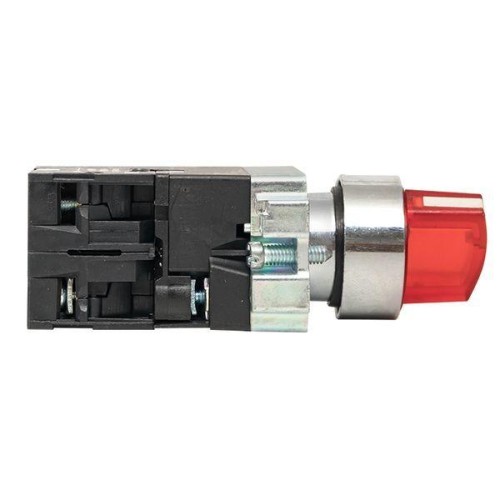 Переключатель BD33 3P с красн. подсветкой 230В NO PROxima EKF xb2-bk33-r-230