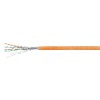 Кабель витая пара S/FTP кат.7 4х2х23AWG solid LSZH нг(А)-HF SSTP-4P-Cat.7-SOLID-IN-LSZH оранж. (уп.3
