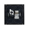 Розетка 2-м RJ11+RJ45 кат.5E FORTE&PIANO FP535 сталь IEK FP-KT20-O-1-K46