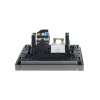 Розетка 2-м RJ11+RJ45 кат.5E FORTE&PIANO FP535 сталь IEK FP-KT20-O-1-K46