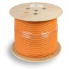 Кабель витая пара S/FTP кат.7A 4х2х23AWG solid LSZH нг(А)-HF SSTP-4P-Cat.7a-SOLID-IN-LSZH оранж. (уп