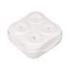 Arlight INTELLIGENT Панель TUYA-228-4-RF-WH-SUF (kinetic, 433MHz) (INTELLIGENT IP20 Пластик, 3 года)