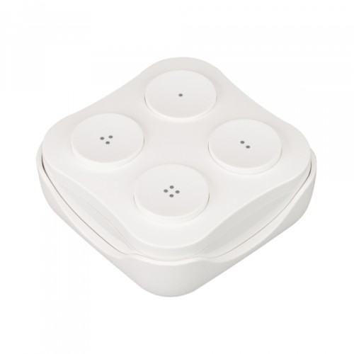Arlight INTELLIGENT Панель TUYA-228-4-RF-WH-SUF (kinetic, 433MHz) (INTELLIGENT IP20 Пластик, 3 года)