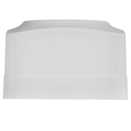 Розетка 3-м ОП GLORY РС23-3-ХБм 16А с заземл. без защ. шторок бел. матов. IEK ERH31-K01M-16