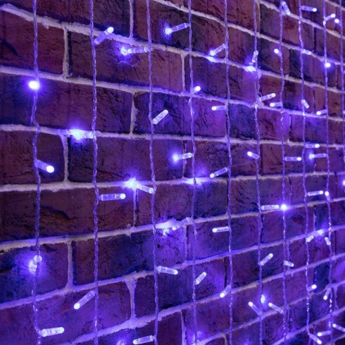 Гирлянда светодиодная "Светодиодный Дождь" 2х6м 768LED син. 70Вт 230В IP65 постоян. свечение провод