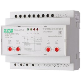 Ограничитель мощности OM-630-1 (трехфазный; многофункциональный; 5-50кВт; функция реле напряжения; 2