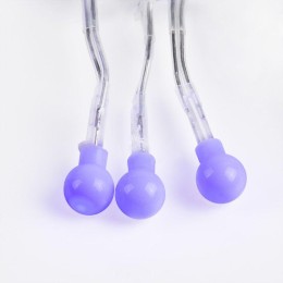 Гирлянда светодиодная "Мишура LED" 3м 288LED син. 18Вт 220-240В IP20 провод ПВХ прозр. Neon-Night 30