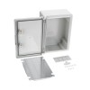 Корпус пластиковый ЩМПп 350х250х150 ABS УХЛ1 IP65 с монтажной панелью Rexant 11-0401
