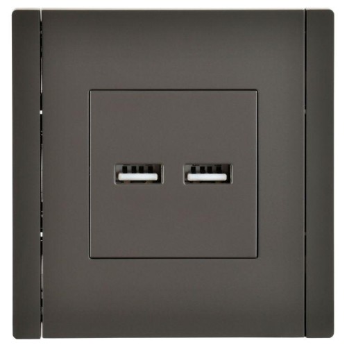 Розетка USB A+A 3.1А FORTE&PIANO FP349 сер. IEK FP-U21-D31-K03