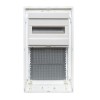 Основание комбинированного щита Nova 1 DIN-рейка + 2 монтаж. платы 3 габарит IP41 PROxima EKF nv-cba