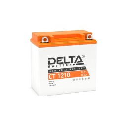 Аккумулятор стартерный 12В 10А.ч CT 1210 Delta 3401010030016
