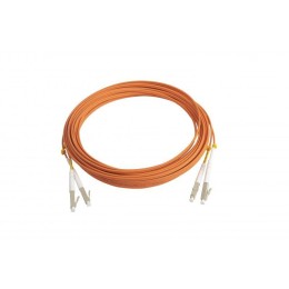 Патч-корд FC-D2-62-LC/PR-LC/PR-H-10M-LSZH-OR (FC-62-LC-LC-PC-10M) волоконно-оптический (шнур) MM 62.
