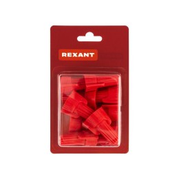 Зажим соединительный изолирующий с лепестками СИЗ-13 d13мм 1.5-16кв.мм красн. (уп.10шт) Rexant 08-07