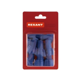 Зажим соединительный изолирующий с лепестками СИЗ-17 d17.8мм 5-32кв.мм син. (уп.10шт) Rexant 08-0782