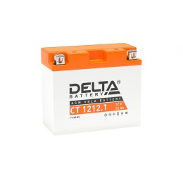 Аккумулятор стартерный 12В 12А.ч CT 1212.1 Delta 3401010030018