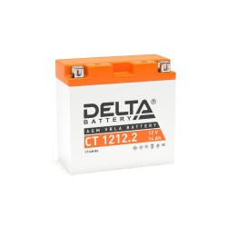 Аккумулятор стартерный 12В 12А.ч CT 1212.2 Delta 3401010030022