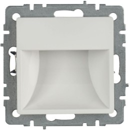 Подсветка светодиодная BRITE встраив. ПЛ20-БрБ механизм бел. IEK BR-FL20-K01