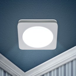 ЭРА KL LED 13-5 WH /1 Светильник светодиодный квадратный 5W 4000K, белый (100/1400)