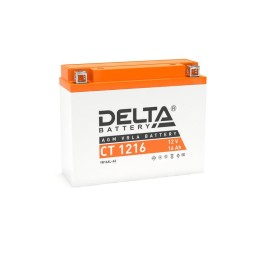 Аккумулятор стартерный 12В 16А.ч CT 1216 Delta 3401010030020