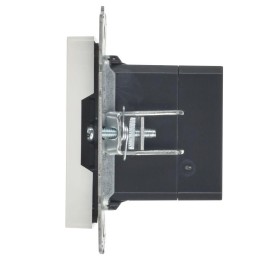 Розетка BRITE USB A+A 3.1А РЮ10-1-БрБ механизм бел. IEK BR-U21-D31-K01