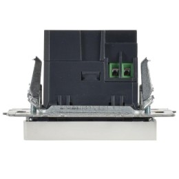 Розетка BRITE USB A+A 3.1А РЮ10-1-БрБ механизм бел. IEK BR-U21-D31-K01