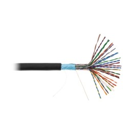 Кабель F/UTP кат.5 (класс D) 25 пар 100МГц ОЖ BC чистая медь внешн. PE до -40град.C черн. (уп.305м)