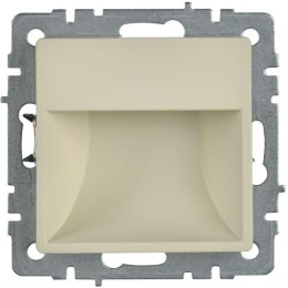 Подсветка светодиодная BRITE встраив. ПЛ20-БрКр механизм беж. IEK BR-FL20-K10