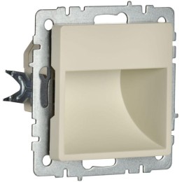 Подсветка светодиодная BRITE встраив. ПЛ20-БрКр механизм беж. IEK BR-FL20-K10