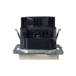 Розетка BRITE РЮш11-1-БрКр 16А с USB A+C 18Вт с заземл. защ. шторки механизм беж. IEK BR-R14-16-U22-