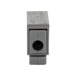 Клемма строительно-монтажная СМК 224-101 1-проводная 1.0-2.5/0.5-2.5кв.мм для светильника сер. (уп.1