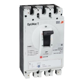 Выключатель автоматический с блоком защиты от токов утечки OptiMat T630S-RCA TM 630A 4P КЭАЗ 357096