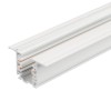 Трек встраиваемый LGD-4TR-TRACK-F-3000-WH-M D IP20 метал. Arlight 055355