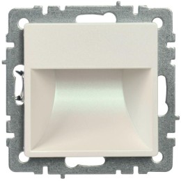 Подсветка светодиодная BRITE встраив. ПЛ20-БрЖ механизм жемчуж. IEK BR-FL20-K36