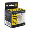 Розетка BRITE РЮш10-1-БрЖ 16А с USB A+A 2.1А с заземл. защ. шторки механизм жемчуж. IEK BR-R14-16-U2