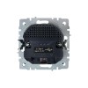 Розетка BRITE РЮш10-1-БрЖ 16А с USB A+A 2.1А с заземл. защ. шторки механизм жемчуж. IEK BR-R14-16-U2