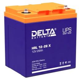 Аккумулятор профессиональный 12В 28А.ч HRL 12-26 X Delta 4614010610008