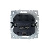 Розетка BRITE РЮш10-2-БрШ 16А с USB A+A 3.1А с заземл. защ. шторки механизм шампань IEK BR-R14-16-U2