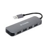 Концентратор DUB-H4/E1A компактный с 4 портами USB 2.0 D-link 1567330
