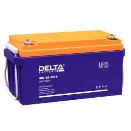Аккумулятор профессиональный 12В 65А.ч HRL 12-65 X Delta 4614010610011