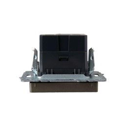 Розетка BRITE USB A+A 3.1А РЮ10-1-БрШ механизм шампань IEK BR-U21-D31-K37