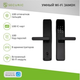 Замок Умный Wi-Fi SECURIC SEC-SF-201B