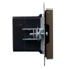 Розетка BRITE USB A+C 18Вт РЮ11-1-БрШ механизм шампань IEK BR-U22-018-K37